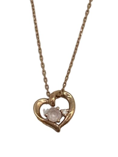 商品画像：ネックレス/SILVER/カラーストーン/GLD/トップ有/レディース 1