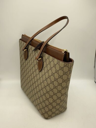 商品画像：トートバッグ/PVC/BRW/415721 525040/傷有り 2