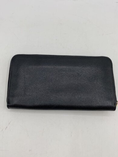商品画像：長財布/フェイクレザー/BLK/無地/レディース 2