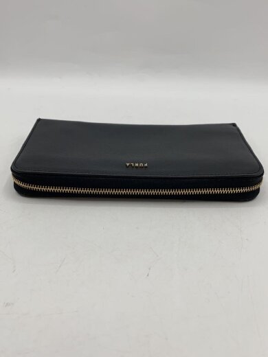 商品画像：長財布/フェイクレザー/BLK/無地/レディース 6