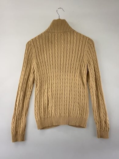 商品画像：ジップアップ/ニット・セーター(厚手)/S/コットン/CML// 2