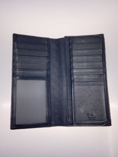 商品画像：長財布/レザー/BLK/メンズ/449245// 7