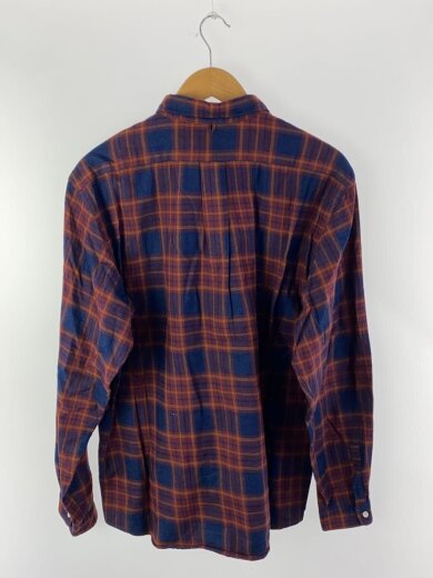 画像：SUNSHINE+CLOUD長袖シャツ/3/コットン/ボルドー2