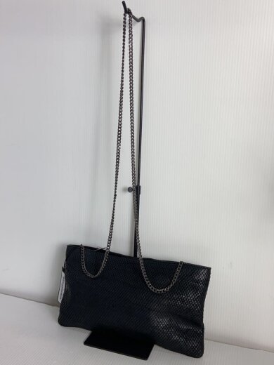 画像：ORCIANIショルダーバッグ/ブラック/無地/SD01222