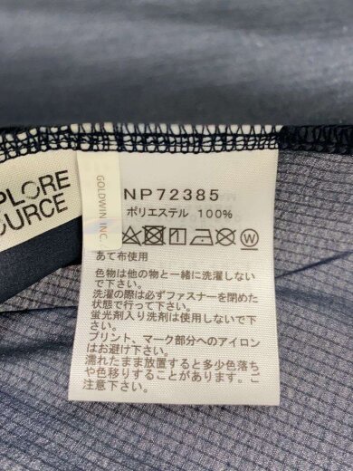 商品画像：ナイロンジャケット/L/ポリエステル/ネイビー/NP72385/ES Anytime WIND Hoodie 4