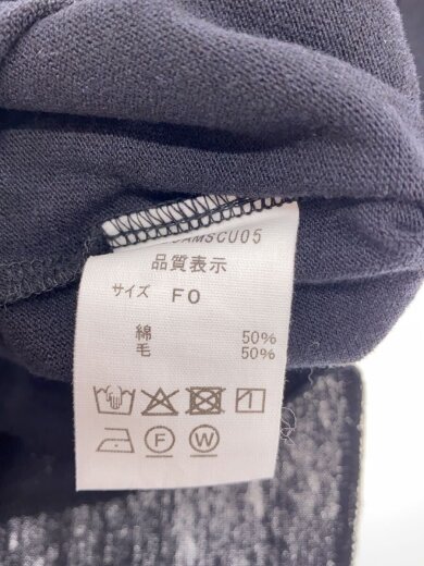 商品画像：長袖カットソー/コットン/ブラック/無地/25AMSCU05 4