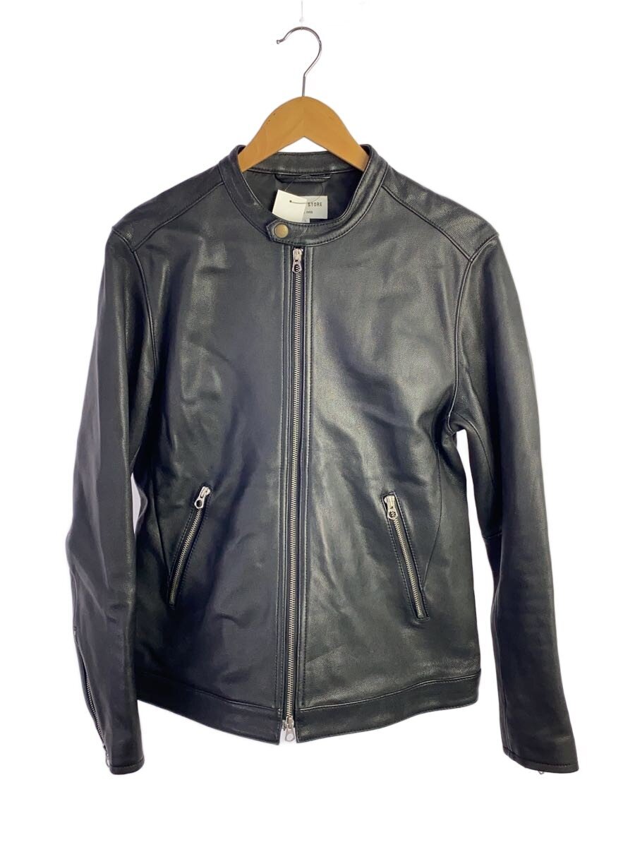 FREAK’S STORE / シングルライダースジャケット/L/山羊革/ブラック/173-1501