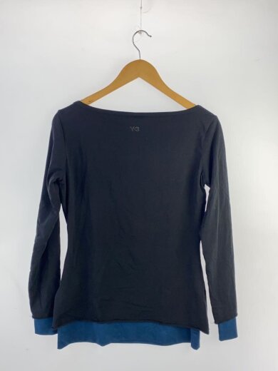 商品画像：長袖カットソー/M/コットン/ブラック/ac1021 2