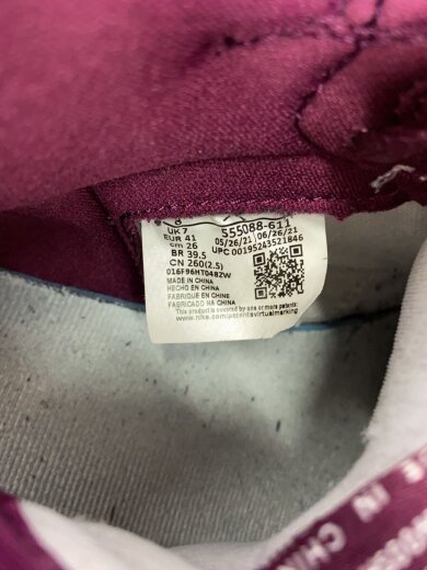 商品画像：AIR JORDAN 1_エア ジョーダン 1/26cm/ボルドー 5