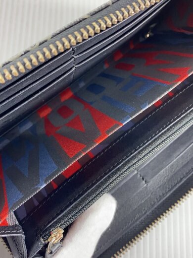 商品画像：長財布/PVC/ブラック/総柄/メンズ 6