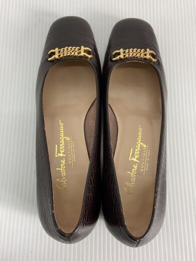 商品画像：パンプス/37/ブラウン/レザー/80776 3