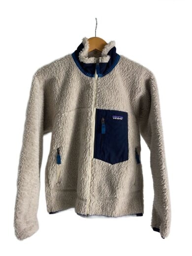 商品画像：フリースジャケット/L/ポリエステル/クリーム/無地/STY23056FA23 1