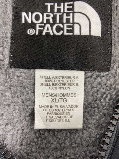 商品画像：フリースジャケット/XL/ポリエステル/グレー/無地/14066/POLARTEC 4