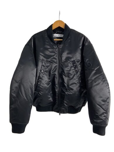 商品画像：ジャケット/44/ナイロン/ブラック/FN-MN-OUTW001129/ロゴグラムボンバージャケット 1