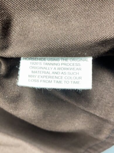 商品画像：レザージャケット・ブルゾン/36/馬革/ブラウン/無地/バーンストーマー 4