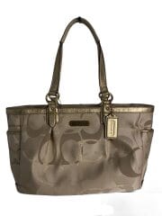 トートバッグ_シグネチャー_総柄/ベージュ/総柄