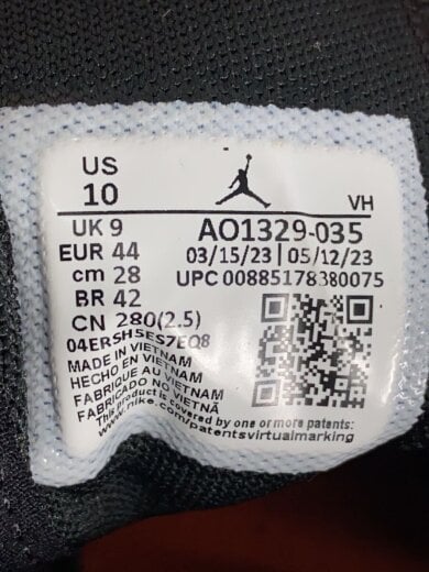 商品画像：AIR JORDAN FADE AWAY_エアージョーダン フェードアウェイ/28cm/ブラック 5