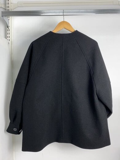 商品画像：コート/S/ポリエステル/ブラック/HNSTR244001 2