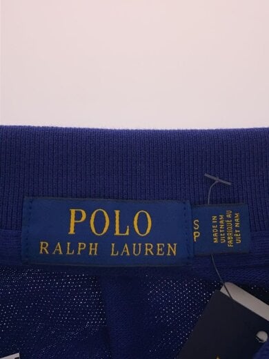 商品画像：ポロシャツ/S/コットン/ブルー 3