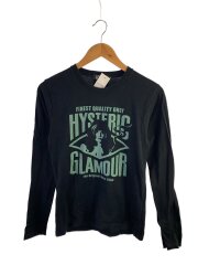 長袖Tシャツ/S/コットン/ブラック/0243CL15