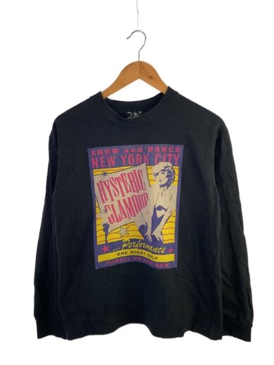 商品画像：長袖Tシャツ/S/コットン/ブラック/02173CL10 1