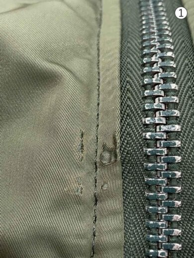 商品画像：フライトジャケット/XL/カーキ/0615-00-573-8338/MA-1/USA製/80s 6