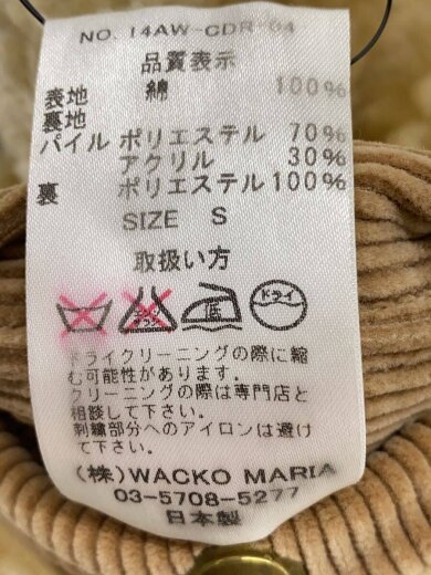 商品画像：ジャケット/S/コットン/キャメル/無地/14AW-CDR-04/WRANGE COAT 3