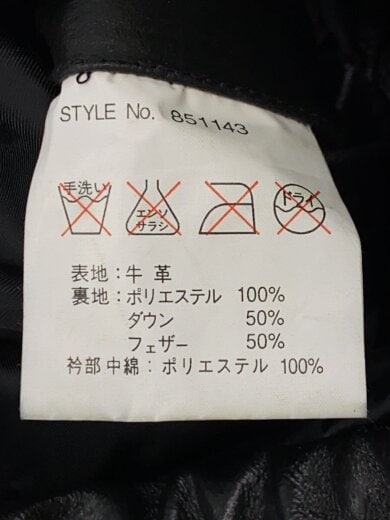 商品画像：Canyon de Chelly/ブルゾン/M/牛革/ブラック 4