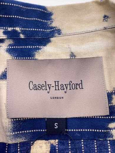 商品画像：半袖シャツ/S/コットン/ブルー/ストライプ/タイダイ 3