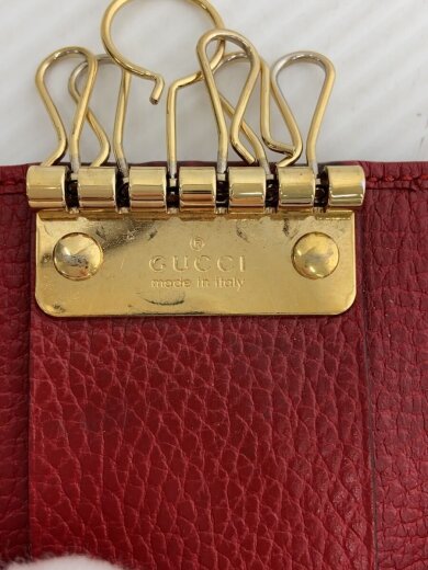 商品画像：キーケース/レザー/レッド/レディース/456118 0959// 3