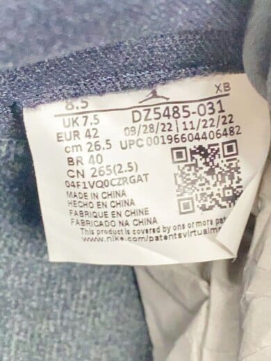 商品画像：AIR JORDAN 1 RETRO HIGH OG_エア ジョーダン 1 レトロ ハイ OG/26.5cm/グリ// 5