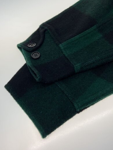 商品画像：ジャケット/L/ウール/グリーン/チェック/筆記体タグ// 4