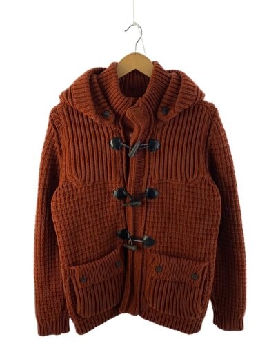 商品画像：カーディガン(厚手)/ウール/オレンジ/1180539/ダッフル 1