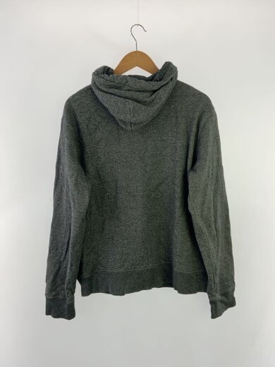 商品画像：ジップパーカー/L/コットン/グレー/サーマルフード 2