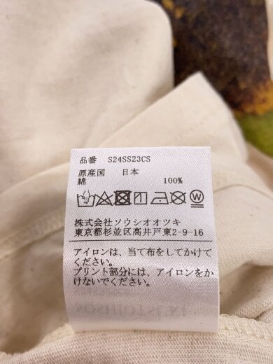 商品画像：Tシャツ/44/コットン/ベージュ/S24SS23CS 5