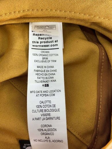 商品画像：キャップ/コットン/キャメル/メンズ/38347FA21 6