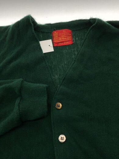 商品画像：カーディガン(薄手)/XL/アクリル/グリーン/70s/KINGSROAD 5