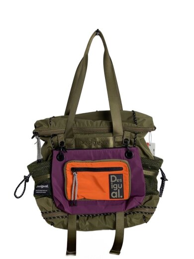 商品画像：リュック/ナイロン/カーキ/23WAKY03/マルチポジション マッチバックパック 1