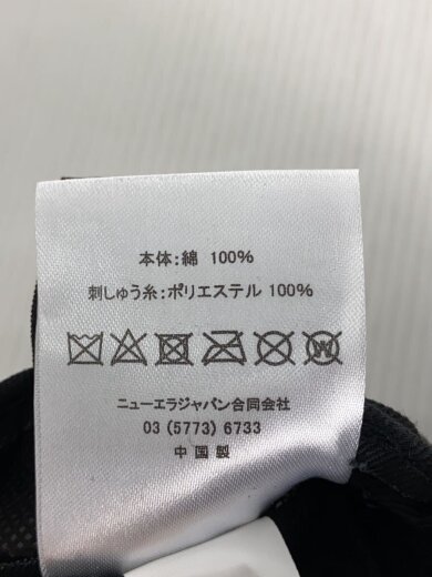 商品画像：キャップ/コットン/ブラック/無地/レディース 6