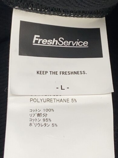 商品画像：スウェット/L/コットン/ブラック/無地/FSC261-70282 3