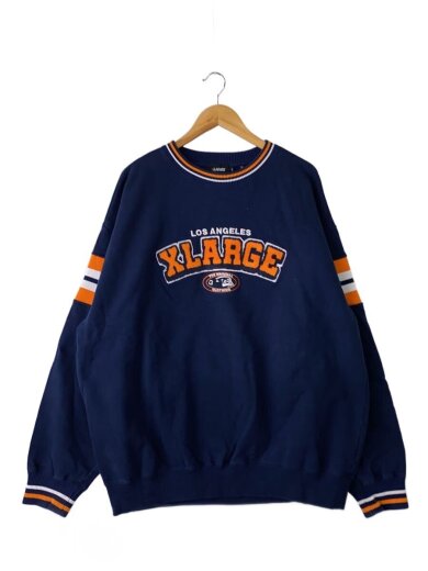 商品画像：スウェット/XL/コットン/ネイビー/無地/101223012007 1