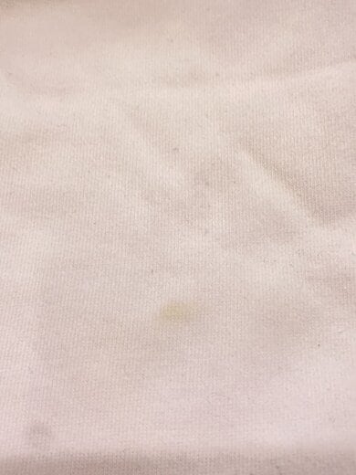 商品画像：スウェット/L/コットン/ホワイト/2トーン/ハーフジップ/背面汚れ有/袖口汚れ有 7