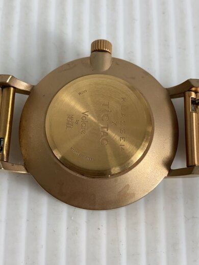 商品画像：クォーツ腕時計/アナログ/ステンレス/ネイビー/5ATM/TiCTAC別注/Volare 3