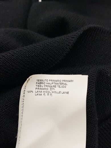 商品画像：長袖ワンピース/M/ウール/ブラック/無地/S32CT0793 5