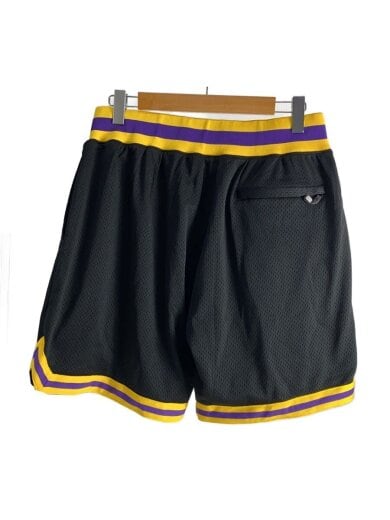 商品画像：ショートパンツ/L/ポリエステル/ブラック/無地/バスケットショートパンツ 2