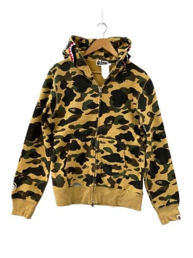 商品画像：ジップパーカー/Lカモフラ/001zph201009x/CAMO SHARK FULL ZIP HOODIE// 1