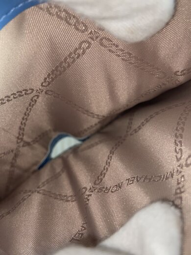 商品画像：2つ折り財布/レザー/ブルー/レディース/32H3G0KD5L// 6