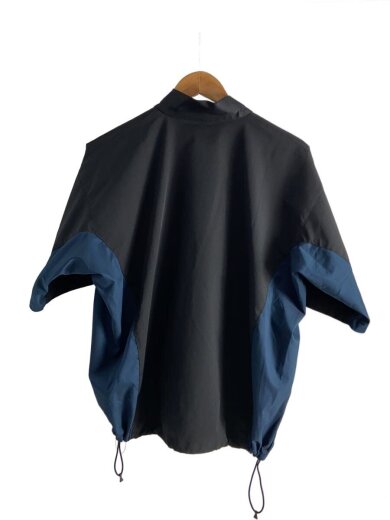 商品画像：半袖シャツ/1/ポリエステル/ブラック/Jie-OL-SH02/ROUND CUTTING SHIRT S/S// 2