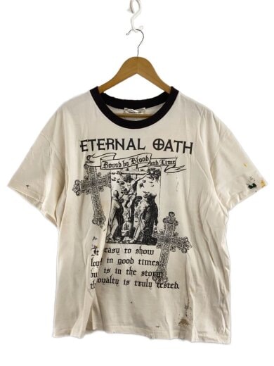 商品画像：REBELLE DE LUXE/Tシャツ/L/コットン/ホワイト/ETERNAL OATH// 1