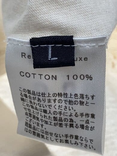 商品画像：REBELLE DE LUXE/Tシャツ/L/コットン/ホワイト/ETERNAL OATH// 4